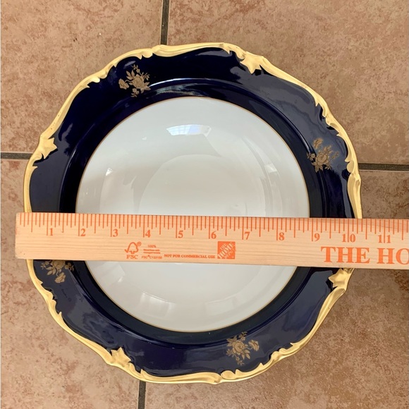 Vintage Reichenbach Echt Kobalt Blue/gold Bowls Germany - Picture 4 of 12